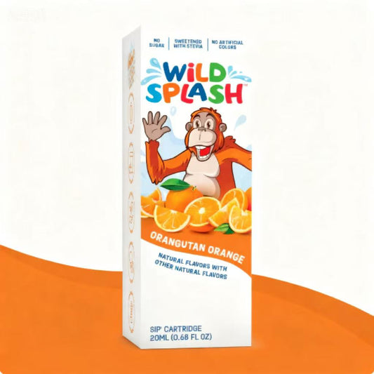 Wild Splash Orangutan Orange